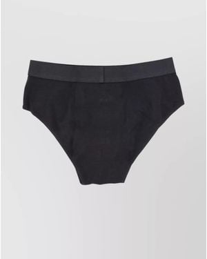 Rick Owens Seamless Briefs For Everyday Comfort - Black