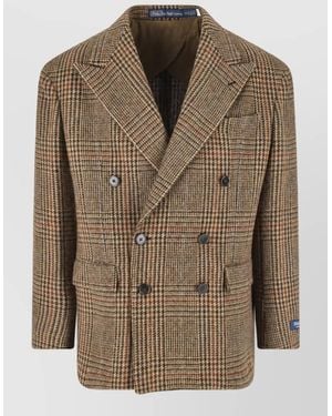 Polo Ralph Lauren Wool Blazer - Brown