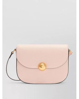 Furla Crossbody Bag Adjustable Strap Tone Hardware - Pink