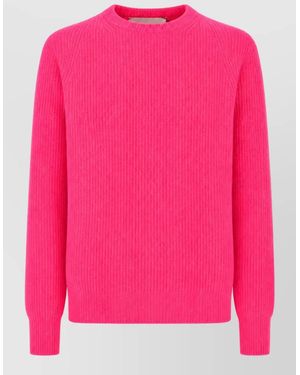 Amaranto Cashmere Wool Sweater - Pink