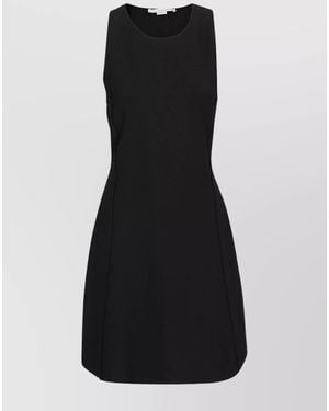Stella McCartney Viscose-Blend Mini Dress - Black