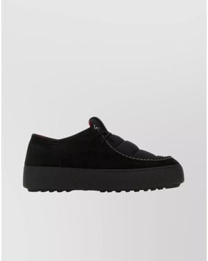 Moon Boot Suede Low Boots - Black