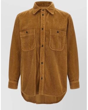 Isabel Marant Denim Shirt - Brown