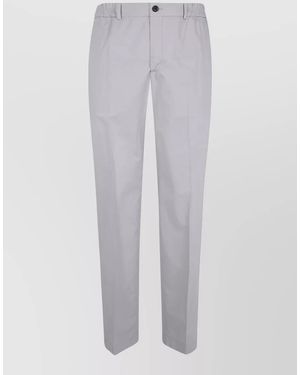 Incotex Elastic Waist Chino Trousers - White