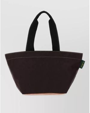 Herve Chapelier Nylon Tote Bag - Black