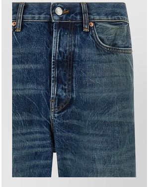 Department 5 Denim Straight-Leg Jeans - Blue