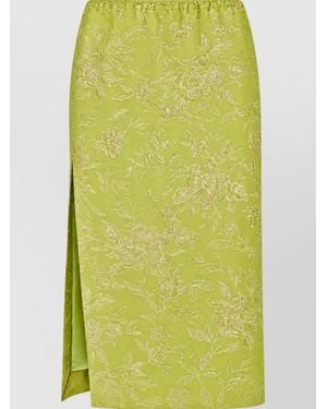 Saint Laurent Fitted Skirt - Green
