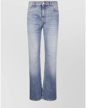 Coperni Denim Straight-Leg Trousers - Blue