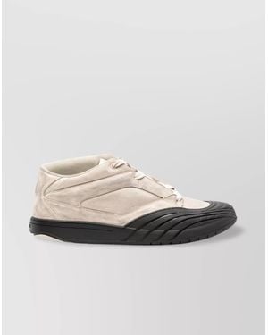Givenchy Calfskin High-Top Sneakers - White