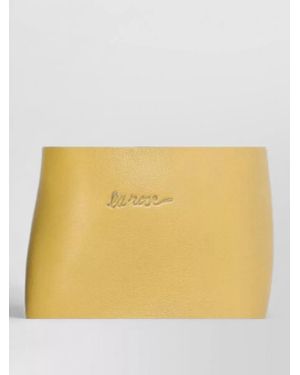 LA ROSE Leather Sandals - Yellow