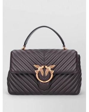 Pinko Love Bag Clutch Bag - Grey