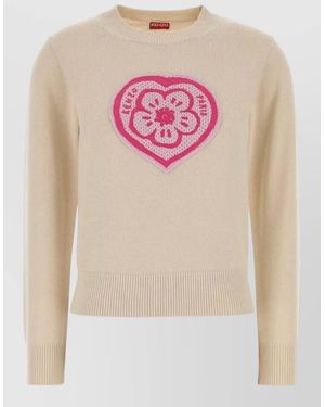 KENZO Regular-Fit Sweatshirt - Pink
