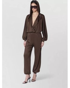 ANDAMANE Knit Trouser Suit - Multicolour