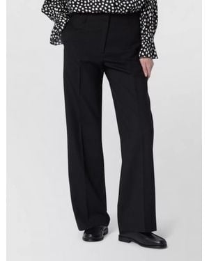 PT Torino Wool Tailored Trousers - Black