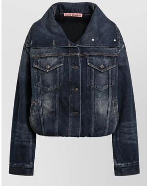 Acne Studios Fitted Jacket - Blue