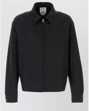 Visvim Jersey Somer Swing Shirt Collared Design - Black