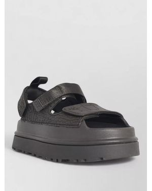 UGG Leather Sandals - Black