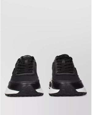 Jimmy Choo Fabric Low-Top Trainers - Black