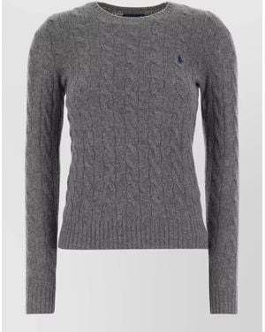 Polo Ralph Lauren Cashmere Wool Sweatshirt - Grey
