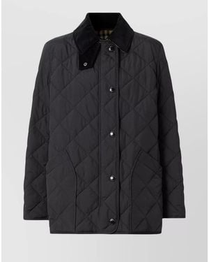 Burberry Quilted Puffer Jacket - Black
