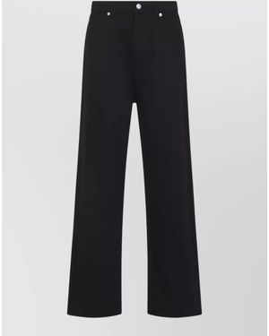 Studio Nicholson Denim Straight-Leg Jeans - Black