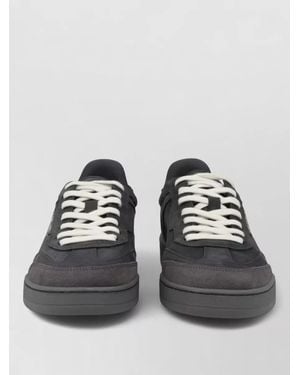 Axel Arigato Dice T Trainer Round Toe Rubber Sole - Black