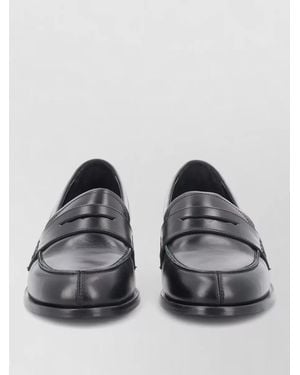 Aeyde Leather Oxford Shoes - Gray