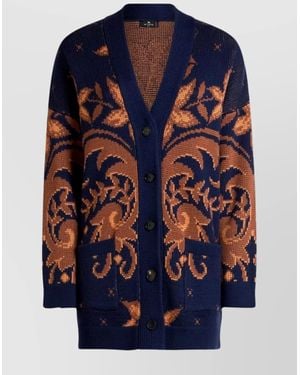 【送料&関税込】Etro Crew-neck Wool Sweater ETRO Sweatshirts & Knitwear for Men - Shop Now on FARFETCH