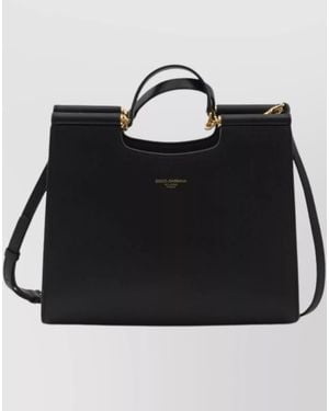Dolce & Gabbana Petite Sicile Sac Fourre-Tout - Black