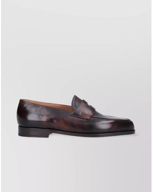 John Lobb Leather Loafers - Brown