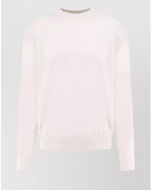 Moncler Genius Cotton Ribbed Crew-Neck Sweatshirt - Pink