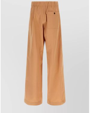 Dries Van Noten Cotton Wide-Leg Trousers - Multicolour
