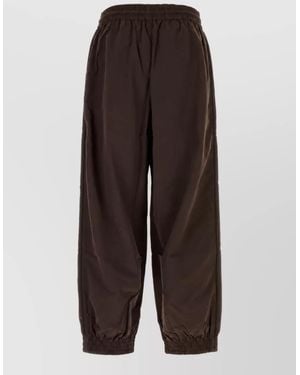 Willy Chavarria Nylon Cargo Shorts - Brown