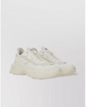 DIESEL "Caged" Chunky Sole Sneaker Runner - Natural