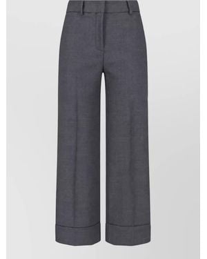 Incotex Straight-Leg Suit Pants - Blue