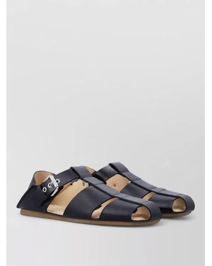 Lemaire Fisherman Slip On Sandal Cut Out Design - Multicolour