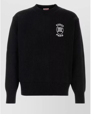 KENZO Cotton Jumper - Black