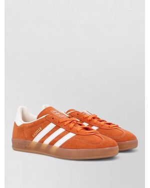 adidas Originals Leather Low-Top Trainers - Orange