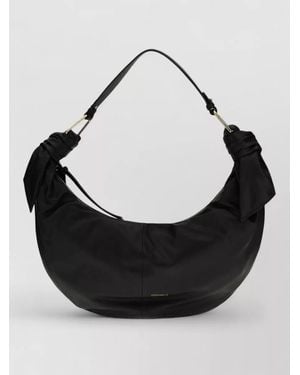 Coccinelle Calf Leather Shoulder Bag - Black