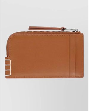 JW Anderson Leather Keyring - Brown