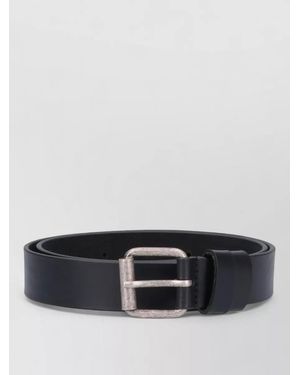 Aspesi Belts Adjustable Length Metal Buckle Multiple Holes - Grey