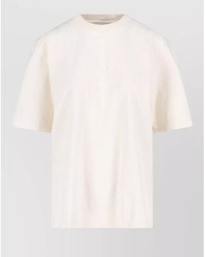 Golden Goose Cotton Relaxed-Fit Crew-Neck T-Shirt - White