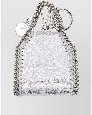 Stella McCartney Falabella Airpods Case Chain Strap Pendant - Grey