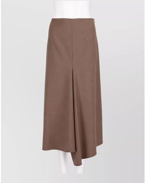 Nude Tailored Trousers - Brown