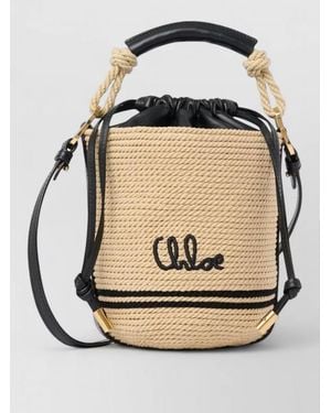 Chloé Soleil Cord Bucket Bag - Multicolor