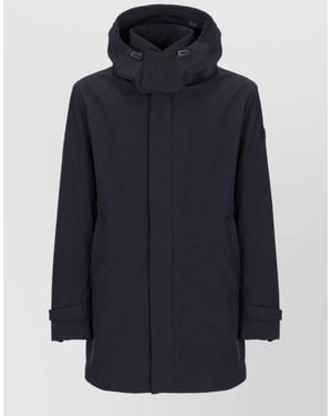 Peuterey Padded Hooded Parka - Blue