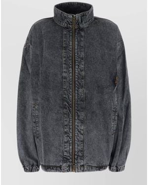 Y. Project Denim Bomber Jacket - Grey
