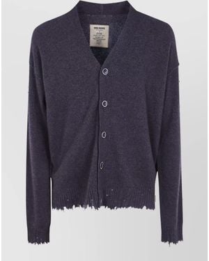 Uma Wang Cashmere Cardigan - Blue