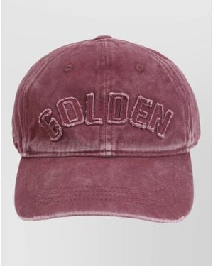 Golden Goose Journey Baseball Cap Windsor Wine Edition - Pink