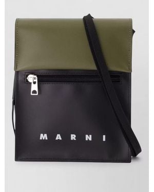 Marni Tribeca Crossbody Shoulder Bag Synthetic - Green